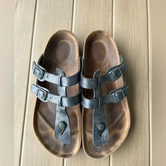 *RARE* Birkenstock Grey Sparta Sz 42 M9 W11 - Picture 2 of 9